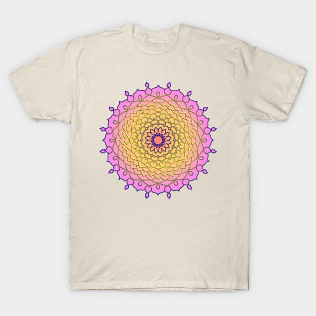 Mandala Doodle0001 T-Shirt by benjaminfaucher7